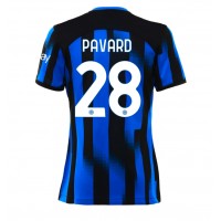 Fotbalové Dres Inter Milan Benjamin Pavard #28 Dámské Domácí 2023-24 Krátký Rukáv